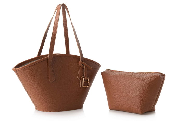 Lucky Bees Bolsa Tote Color Tan Lucky Bees Bolsa Tote Color Tan